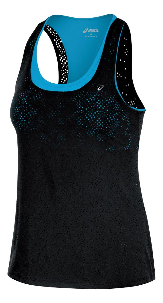 Womens ASICS Performance Fun Tank Technical Tops