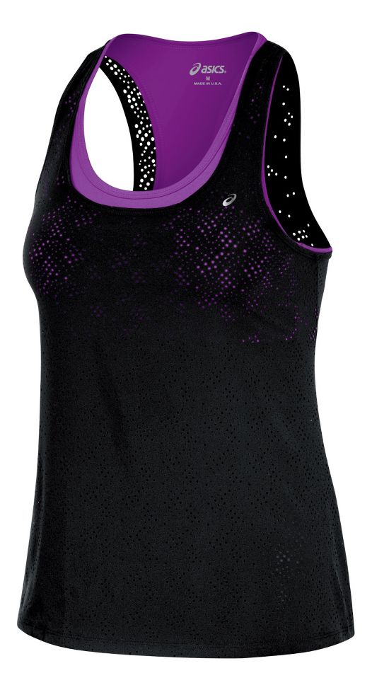 Womens ASICS Performance Fun Tank Technical Tops