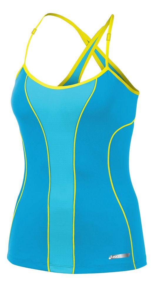Womens ASICS Abby Bra Tank Technical Tops