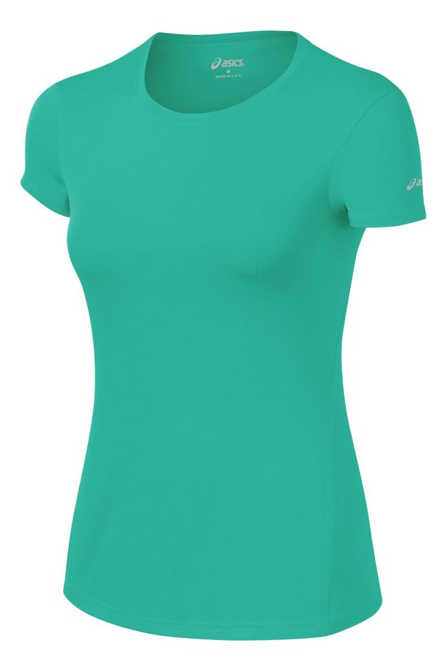 Womens ASICS Core Short Sleeve Technical Tops