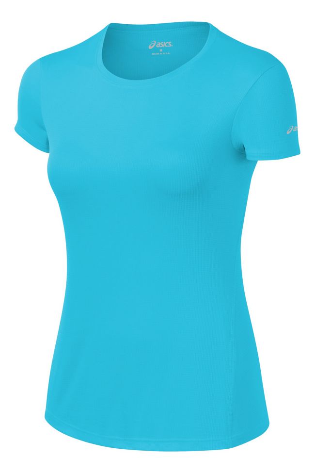 Womens ASICS Core Short Sleeve Technical Tops