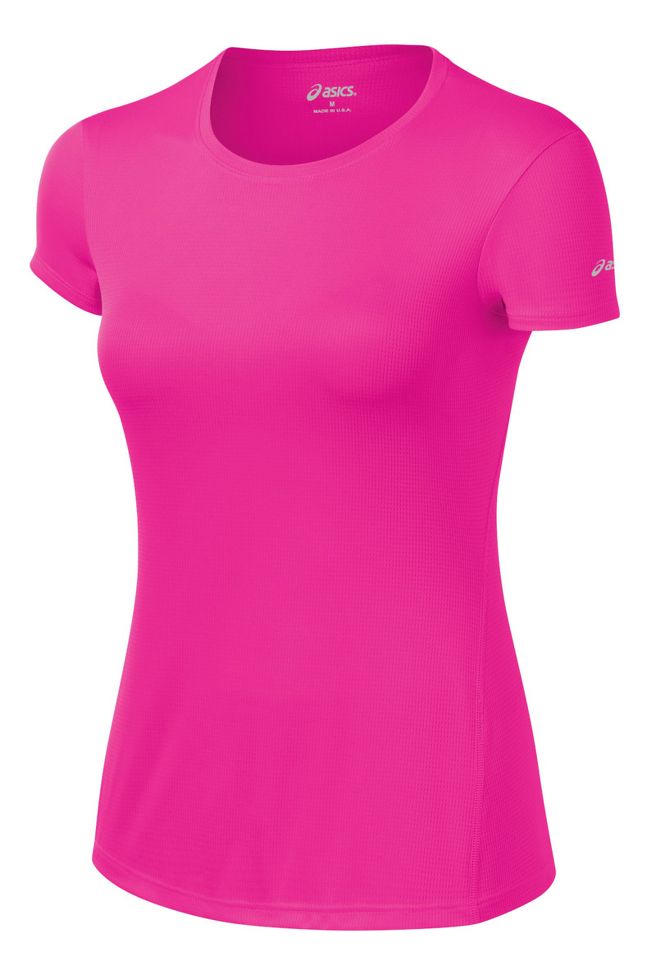 Womens ASICS Core Short Sleeve Technical Tops