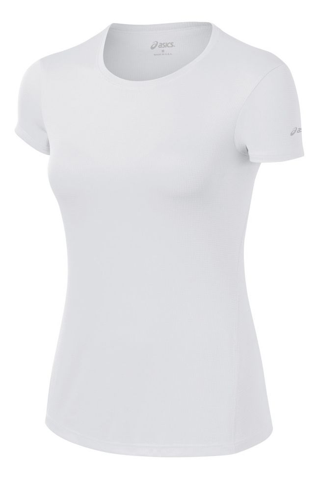 Womens ASICS Core Short Sleeve Technical Tops