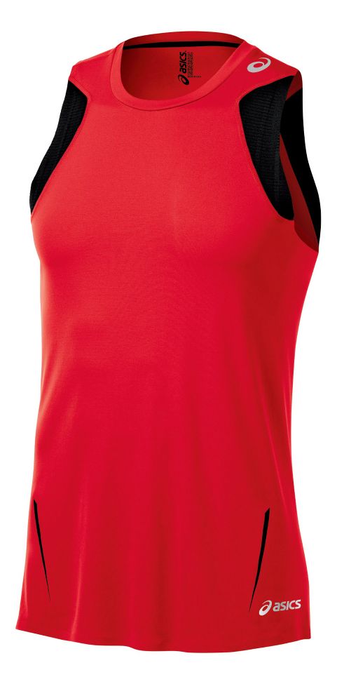 Mens ASICS ARD Singlet Technical Tops