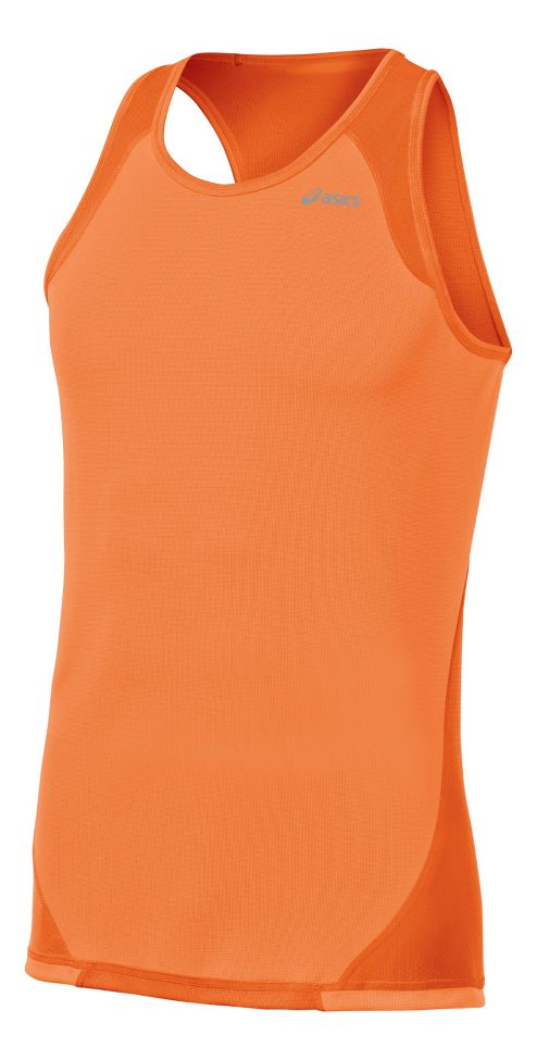 Mens ASICS Ecoverse Singlet Technical Tops