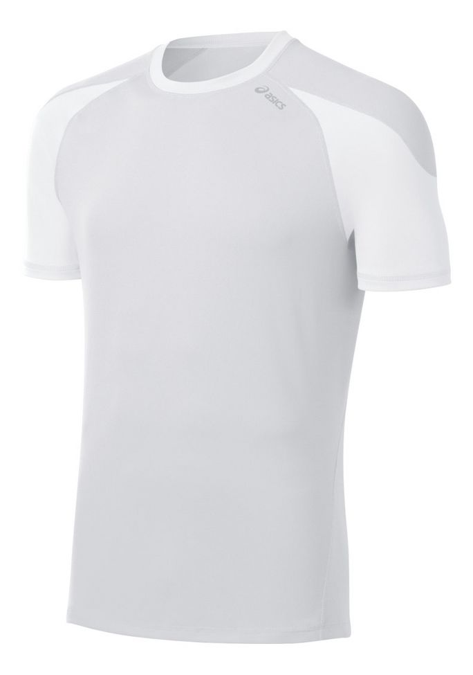 Mens ASICS Ecoverse Short Sleeve Technical Tops