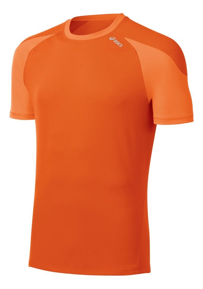Mens ASICS Ecoverse Short Sleeve Technical Tops