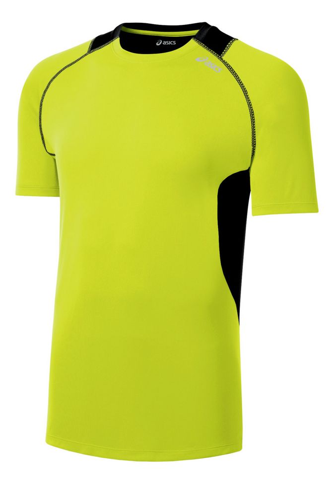 Mens ASICS Favorite Short Sleeve Technical Tops