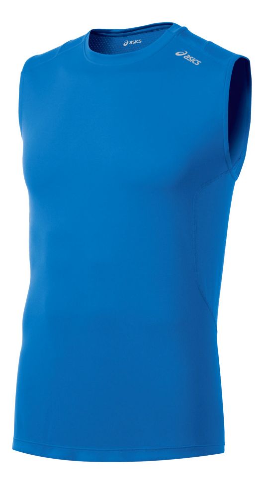 Mens ASICS Favorite Sleeveless Technical Tops