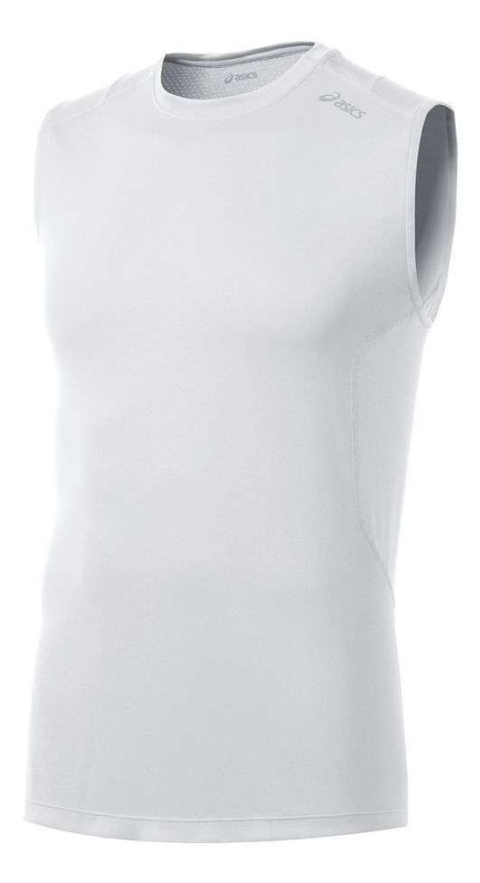 Mens ASICS Favorite Sleeveless Technical Tops