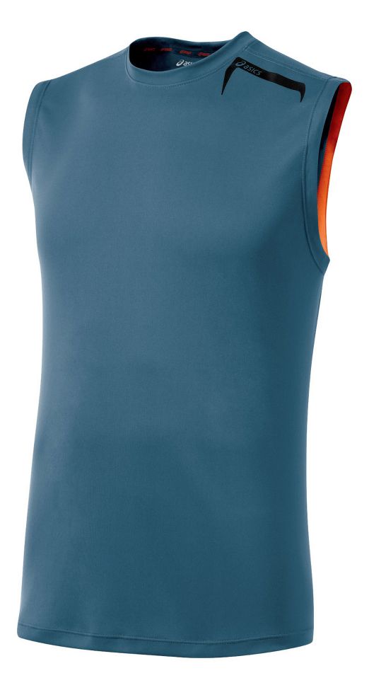 Mens ASICS All Sport Sleeveless Technical Tops