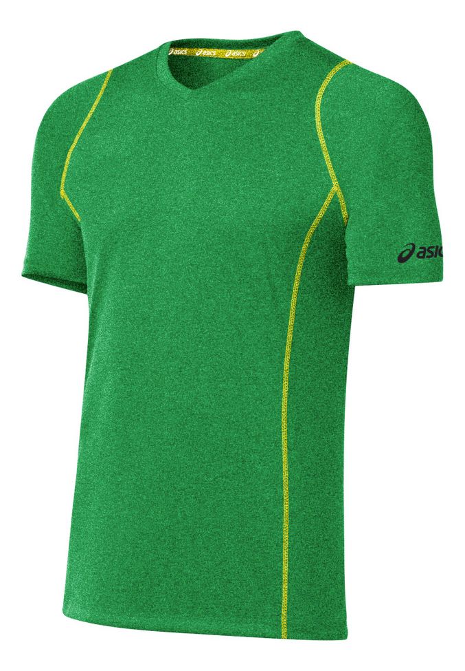Mens ASICS Everyday II Short Sleeve Technical Tops