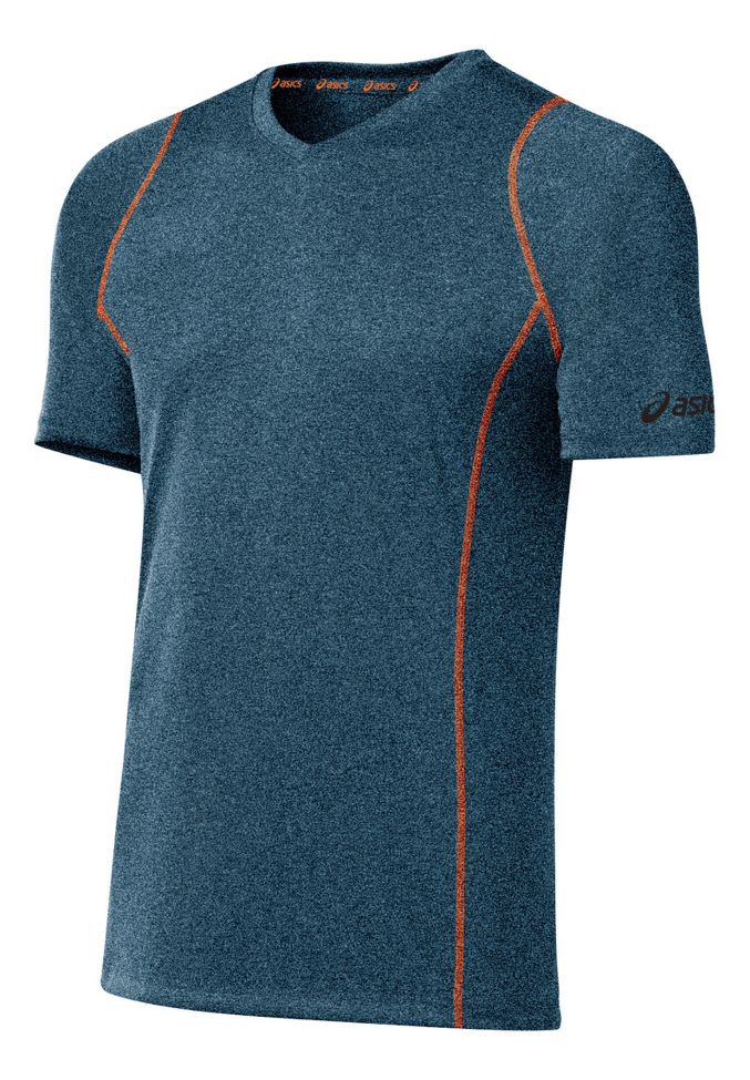 Mens ASICS Everyday II Short Sleeve Technical Tops