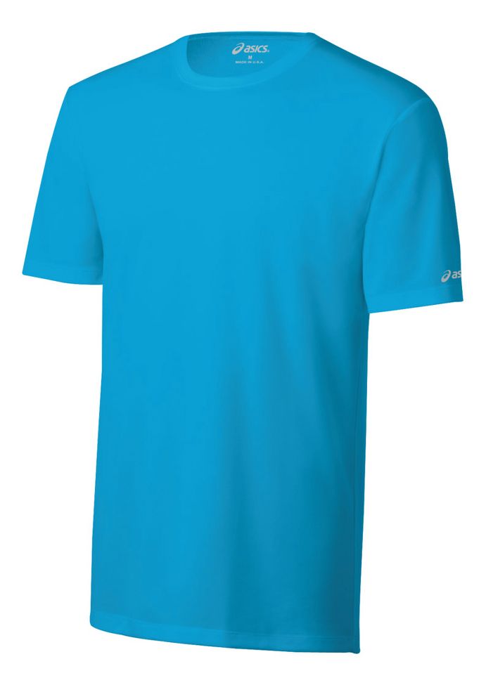 Mens ASICS Ready-Set Short Sleeve Technical Tops
