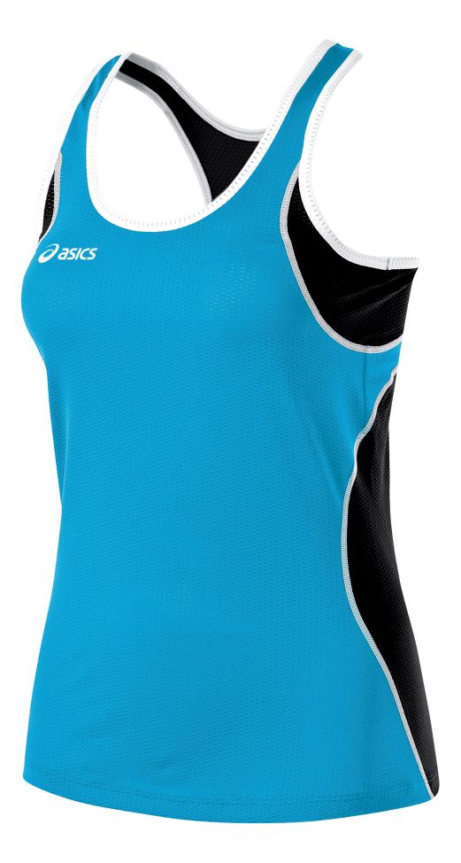 Womens ASICS Main Street Beach Tank Technical Tops
