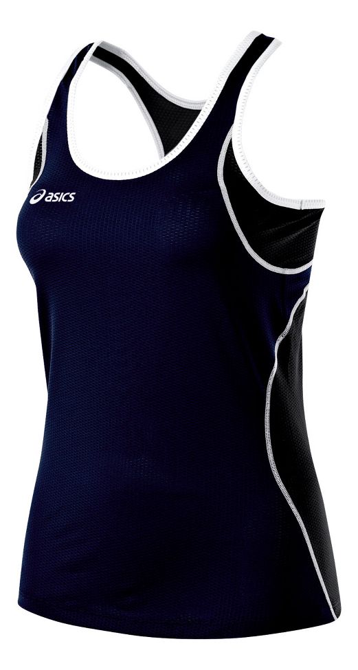 Womens ASICS Main Street Beach Tank Technical Tops