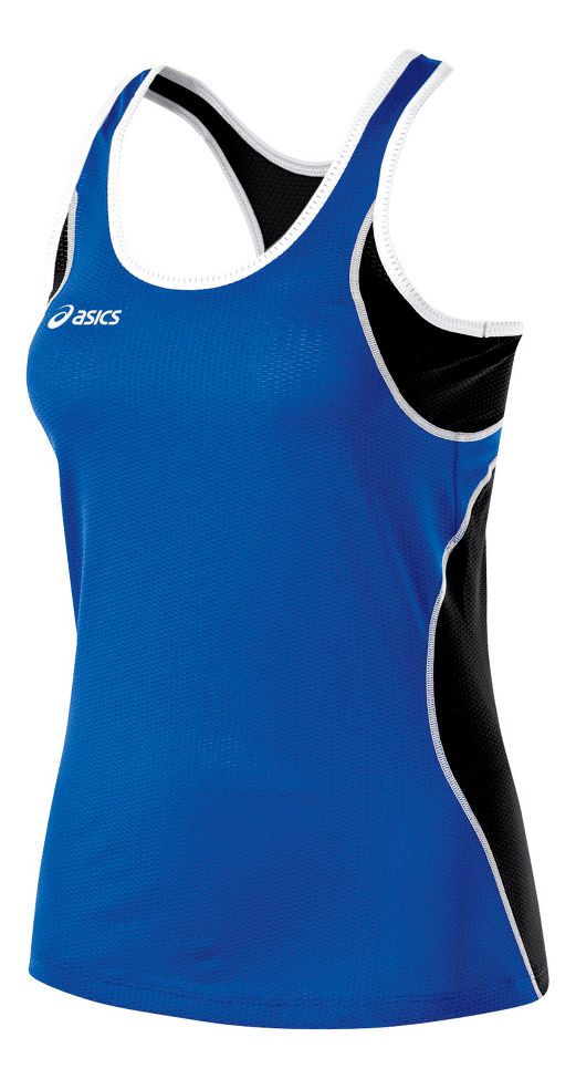 Womens ASICS Main Street Beach Tank Technical Tops