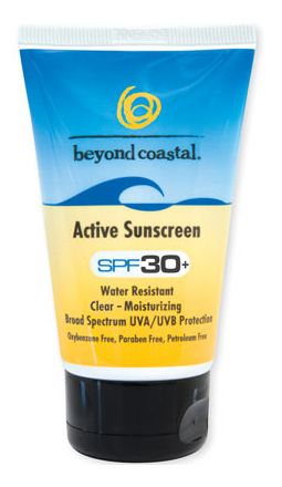Beyond Coastal Active Sunscreen SPF 30+ 2.5 ounce Skin Care