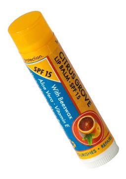 Beyond Coastal Active Lip Balm .15 ounce Chapwrap Citrus Skin Care