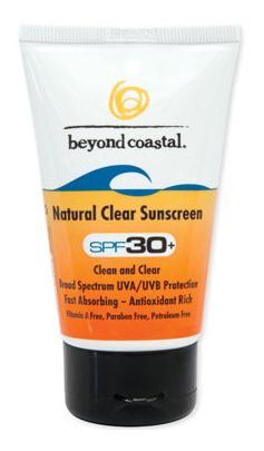 Beyond Coastal Natural Clear SPF 30+ 2.5 ounce Skin Care