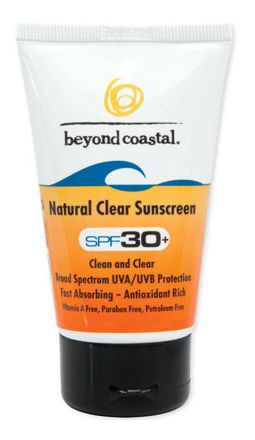 Beyond Coastal Natural Clear SPF 30+ 4 ounce Skin Care