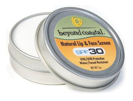 Beyond Coastal Natural Lip & Face Screen .9 ounce tin Skin Care