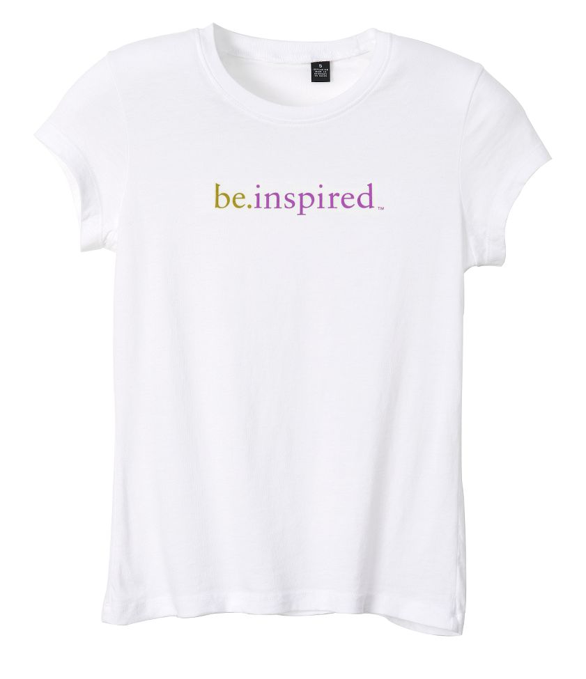 Womens Be.ology Be.Inspired Short Sleeve Tee