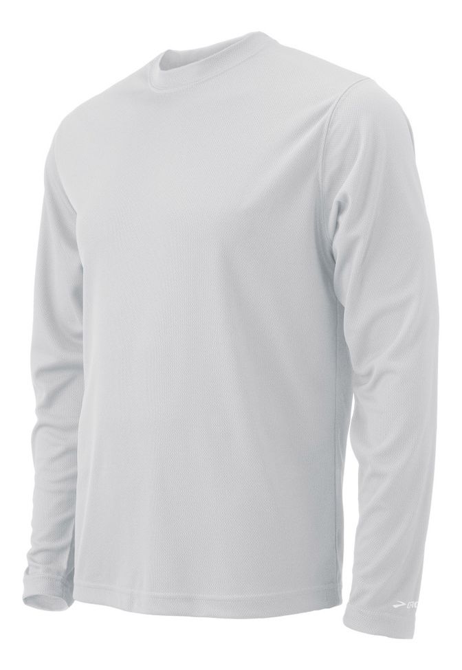 Mens Brooks Podium Long Sleeve No Zip Technical Tops