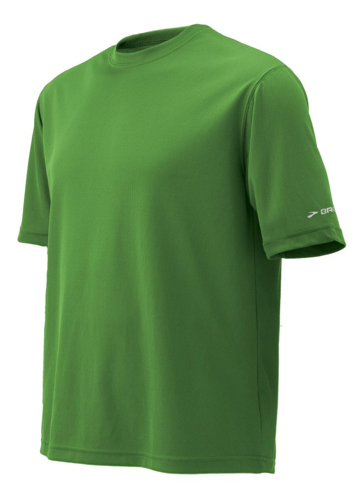 Mens Brooks Podium Short Sleeve Technical Tops