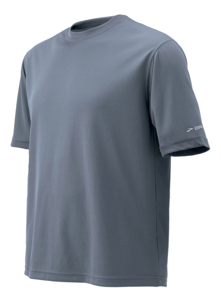 Mens Brooks Podium Short Sleeve Technical Tops