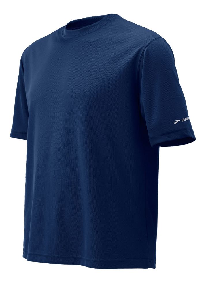 Mens Brooks Podium Short Sleeve Technical Tops