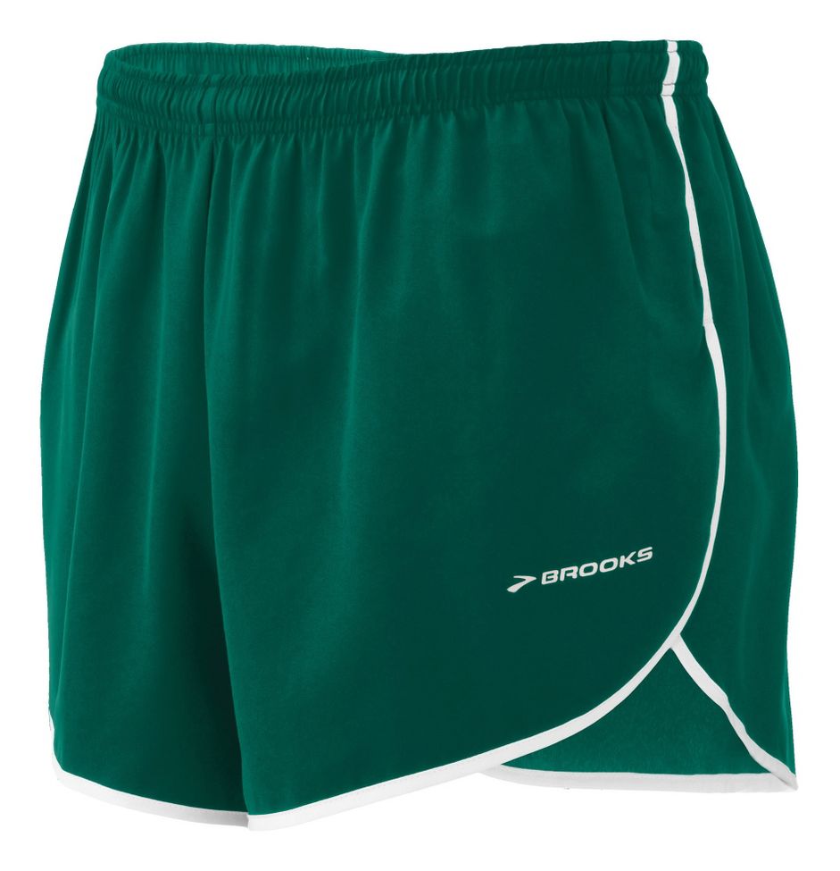 Mens Brooks Podium Split Lined Shorts
