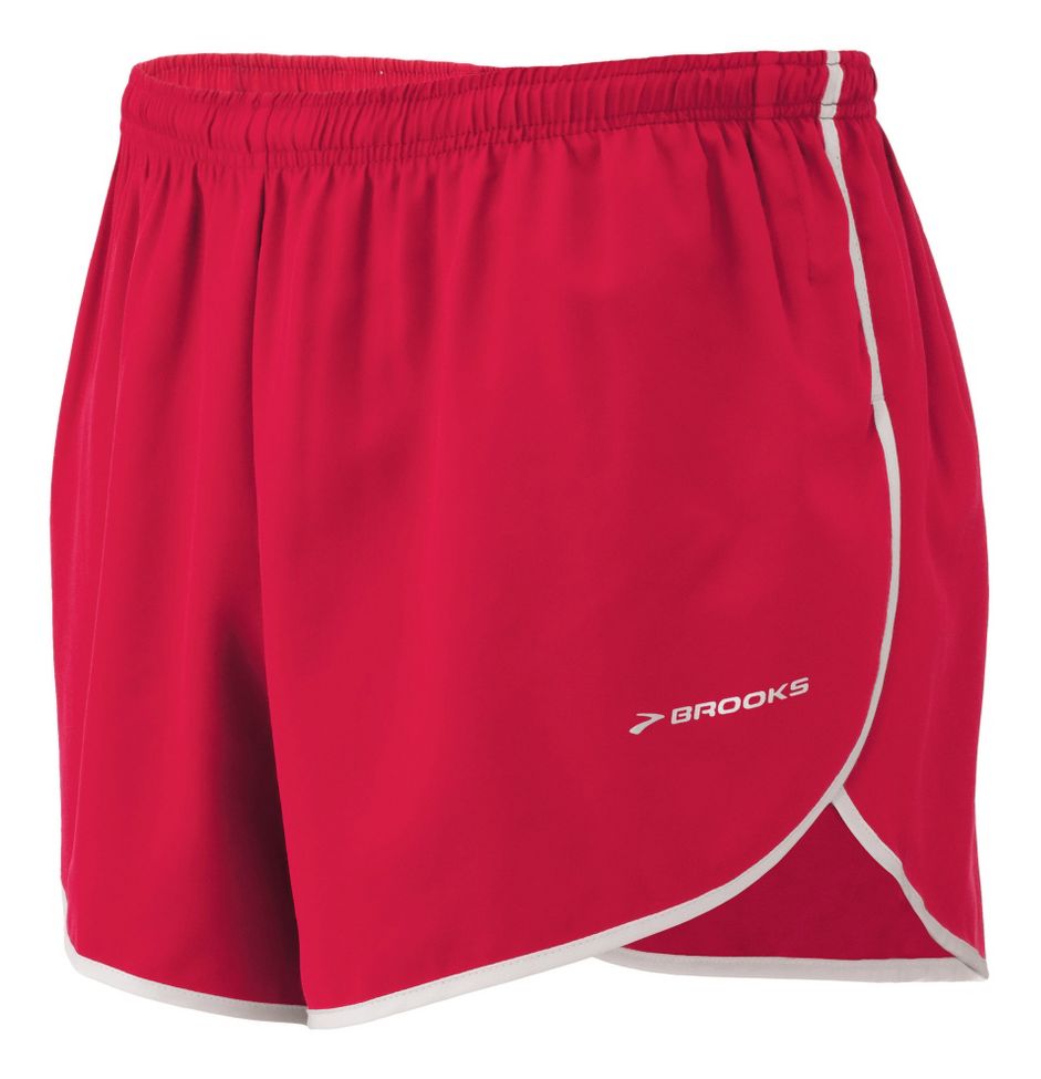 Mens Brooks Podium Split Lined Shorts