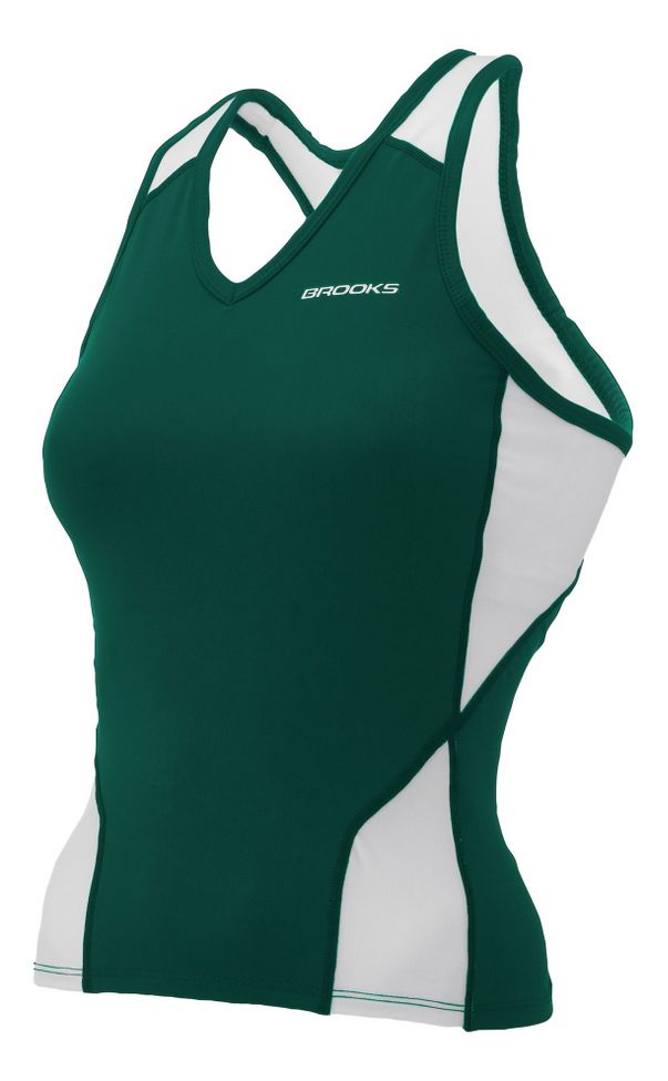 Womens Brooks Mach IX Shimmel Tank Technical Tops