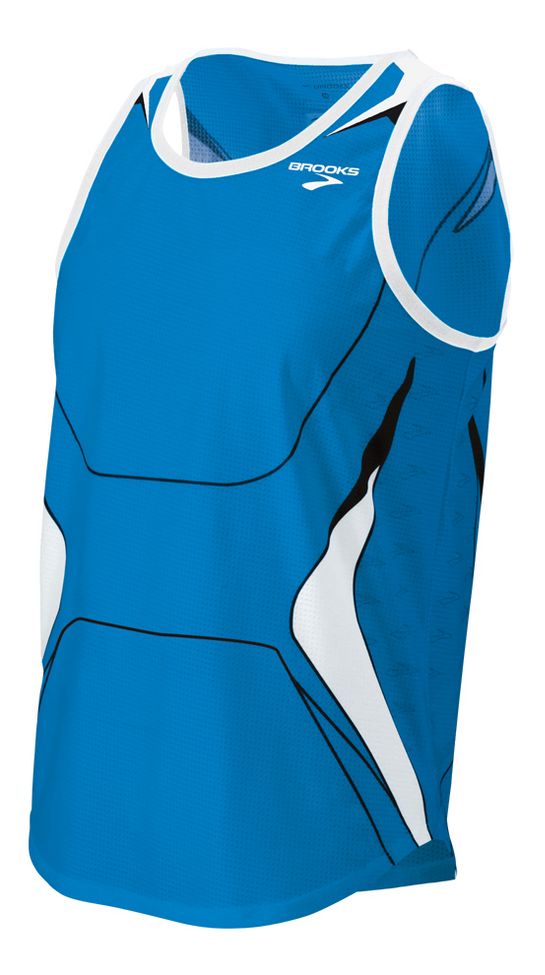 Mens Brooks ID Elite Singlet Technical Tops at Road Runner Sports