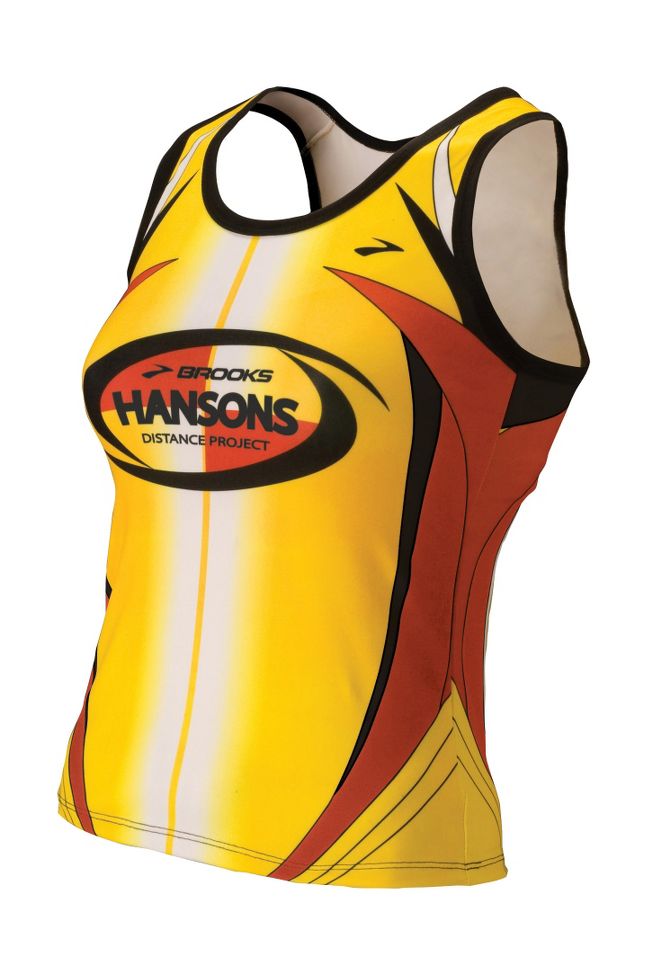 Womens Brooks Hansons-Brooks ODP Support Tank Sport Top Bras