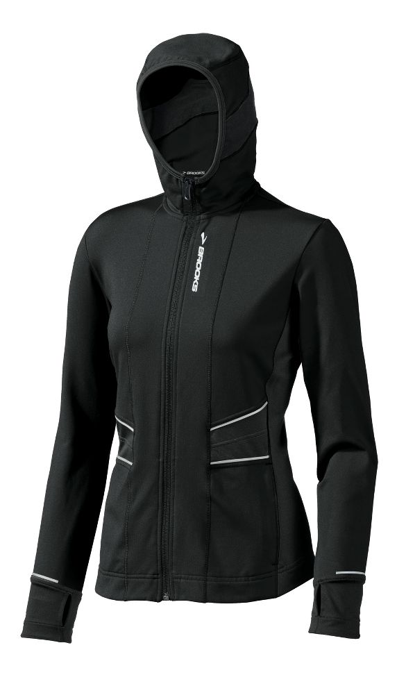 Womens Brooks Utopia Thermal Hoodie Running Jackets