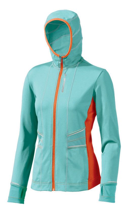 Womens Brooks Utopia Thermal Hoodie Running Jackets