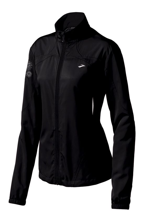 Womens Brooks Essential Run Outerwear Jacket