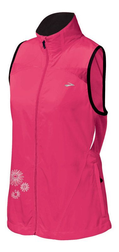 Womens Brooks Essential Run Vest Outerwear