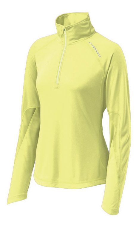 Womens Brooks Essential Run Long Sleeve 1/2 Zip Technical Tops