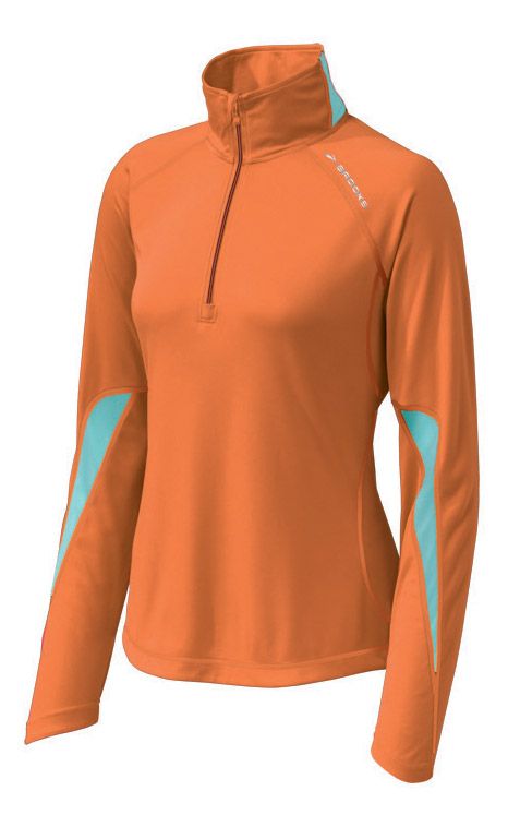 Womens Brooks Essential Run Long Sleeve 1/2 Zip Technical Tops