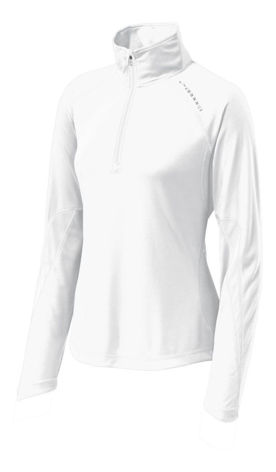 Womens Brooks Essential Run Long Sleeve 1/2 Zip Technical Tops