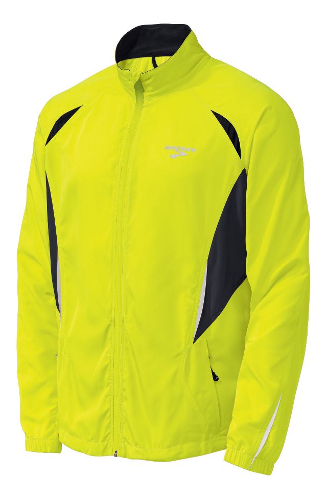 Mens Brooks Essential Run Outerwear Jackets
