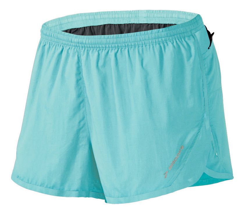 Womens Brooks HVAC Synergy Short Lined Shorts