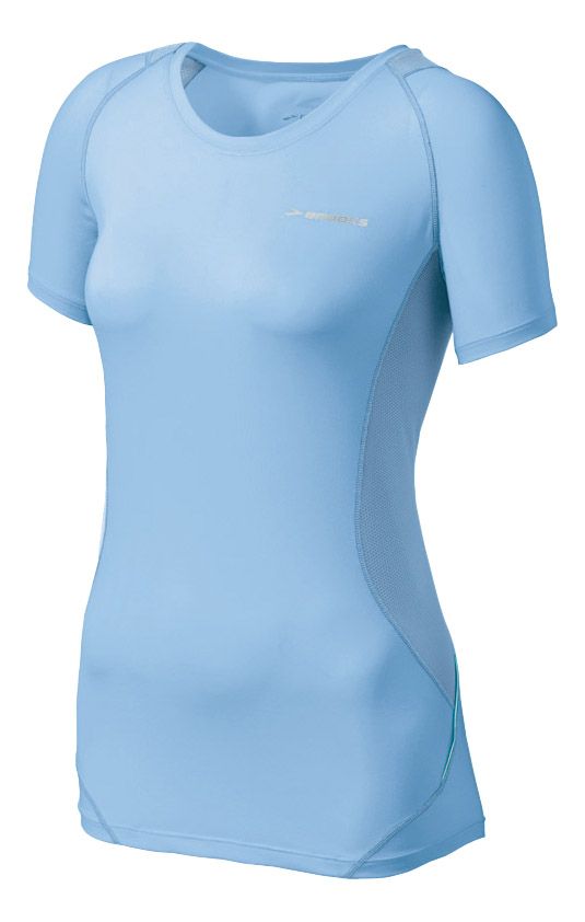Womens Brooks Equilibrium Short Sleeve Short Sleeve Technical Tops