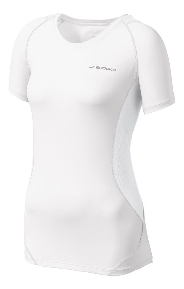 Womens Brooks Equilibrium Short Sleeve Short Sleeve Technical Tops