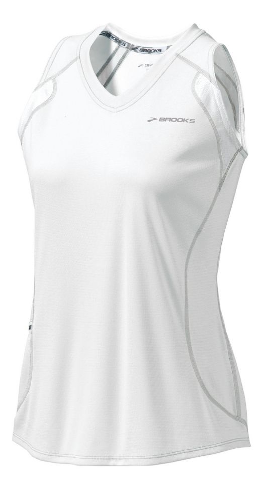 Womens Brooks Epiphany Sleeveless Technical Tops