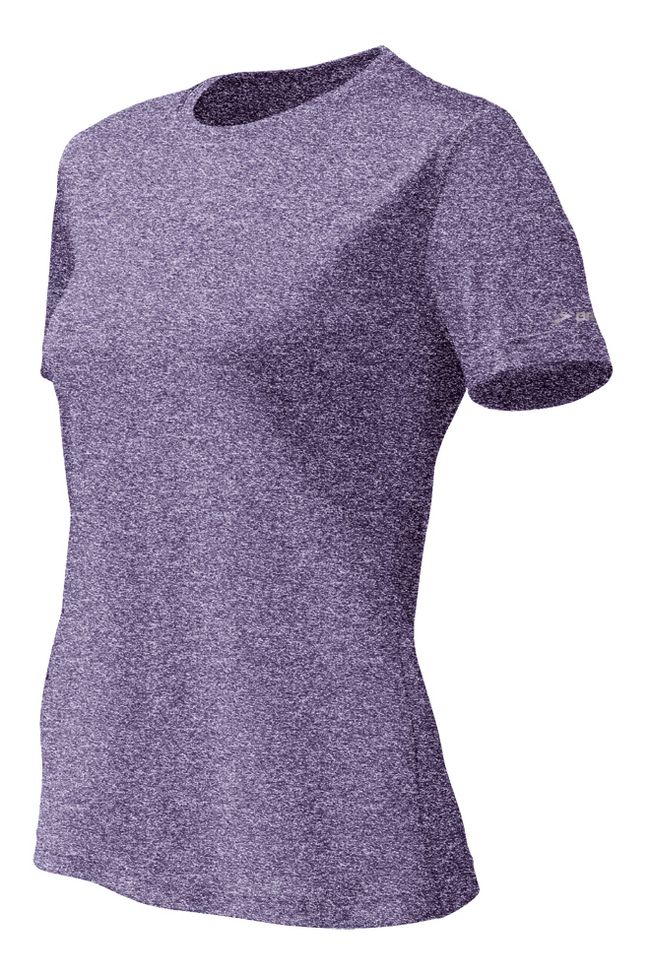 Womens Brooks EZ T II Short Sleeve Technical Tops