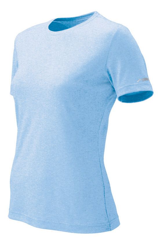 Womens Brooks EZ T II Short Sleeve Technical Tops